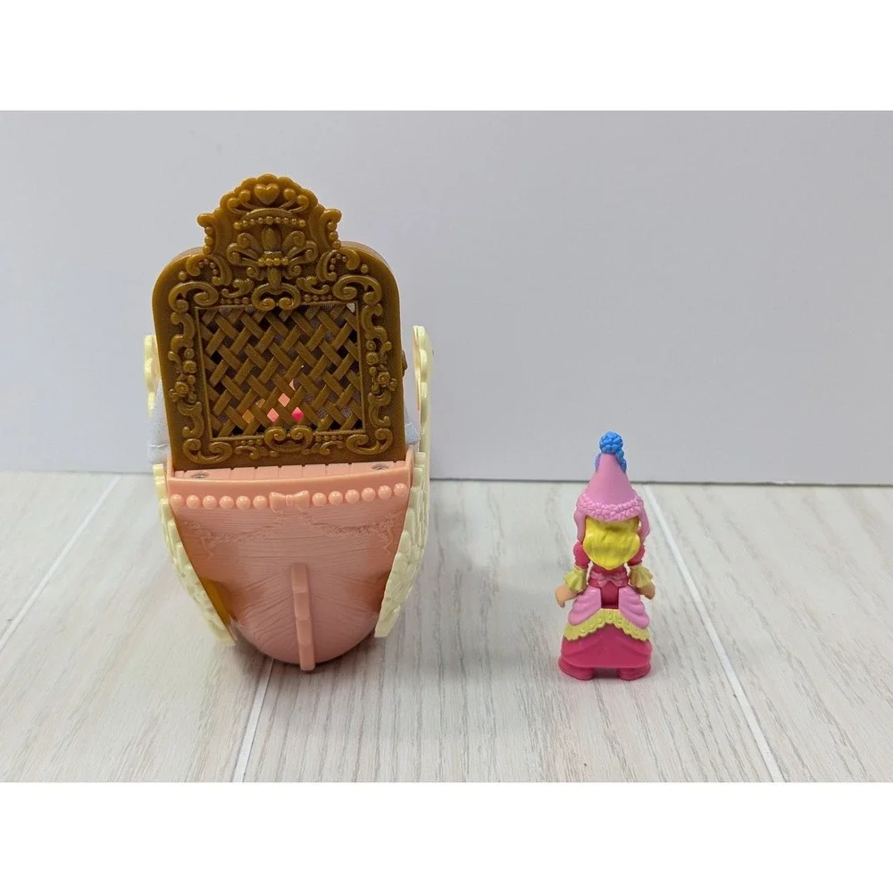 Fisher Price Precious Places Imaginext Princess Swan Boat Vehicle w/ Figure‎